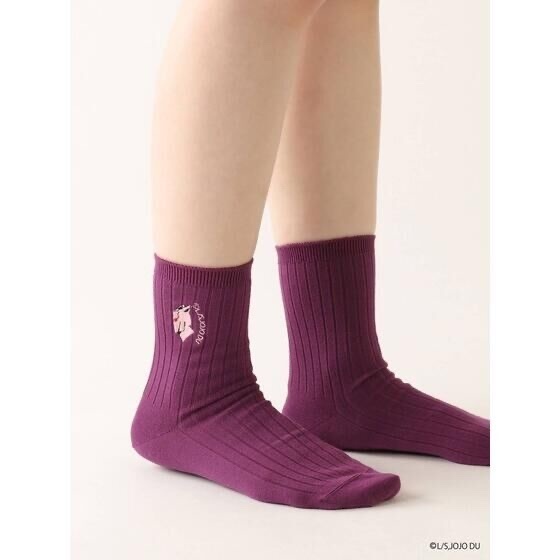 Pbandai 預訂2023/11月 『ジョジョの奇妙な冒険 ダイヤモンドは砕けない』靴下屋コラボ　刺繍ソックス 襪