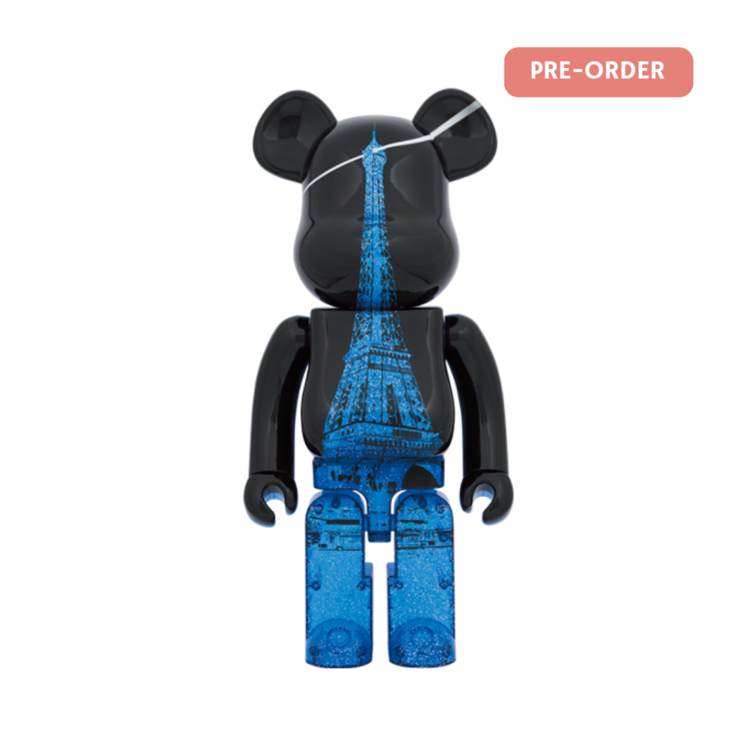 EIFFEL TOWER BE@RBRICK SPARKLING Ver. 100％ & 400％
