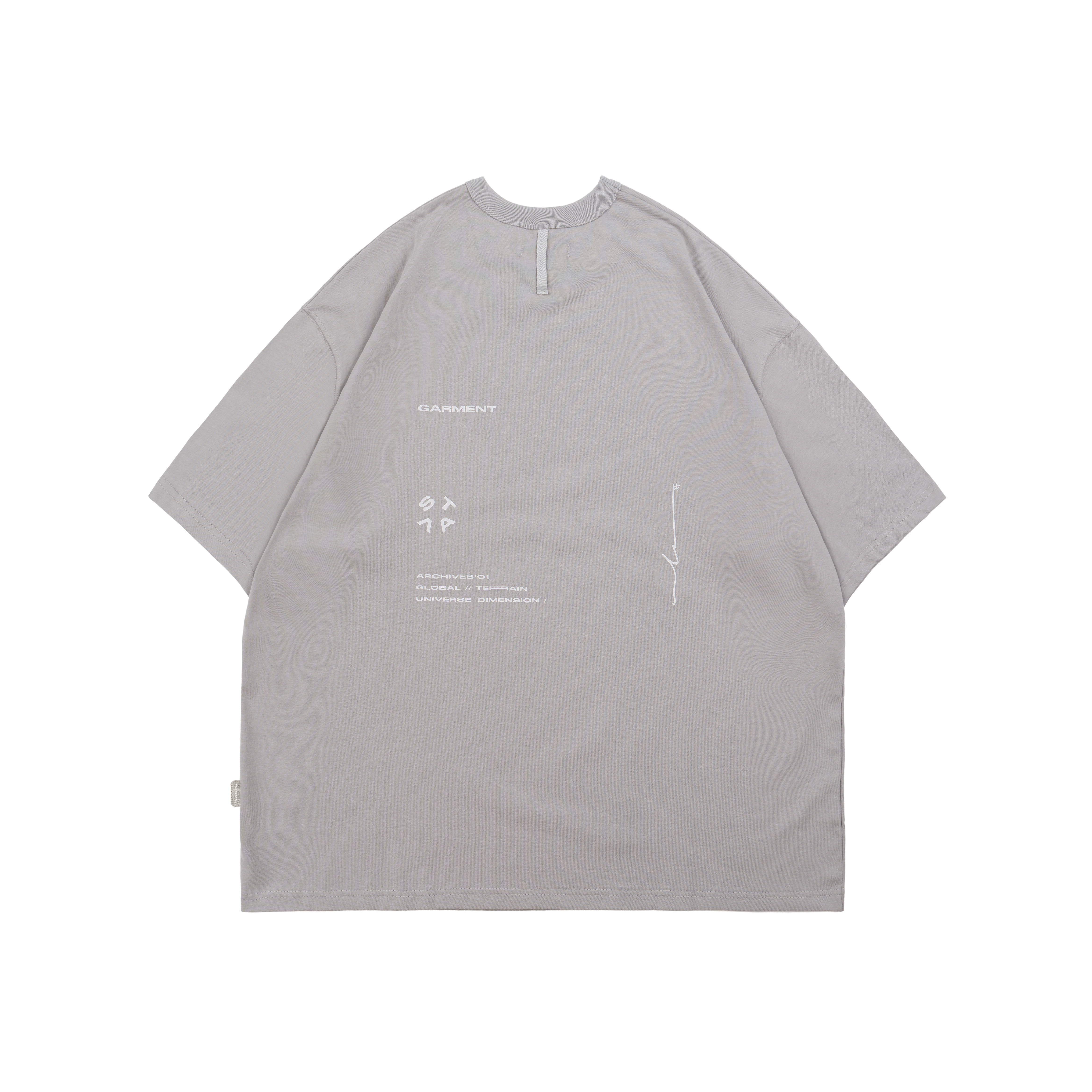 T-01 "Simple" Tee - Grey