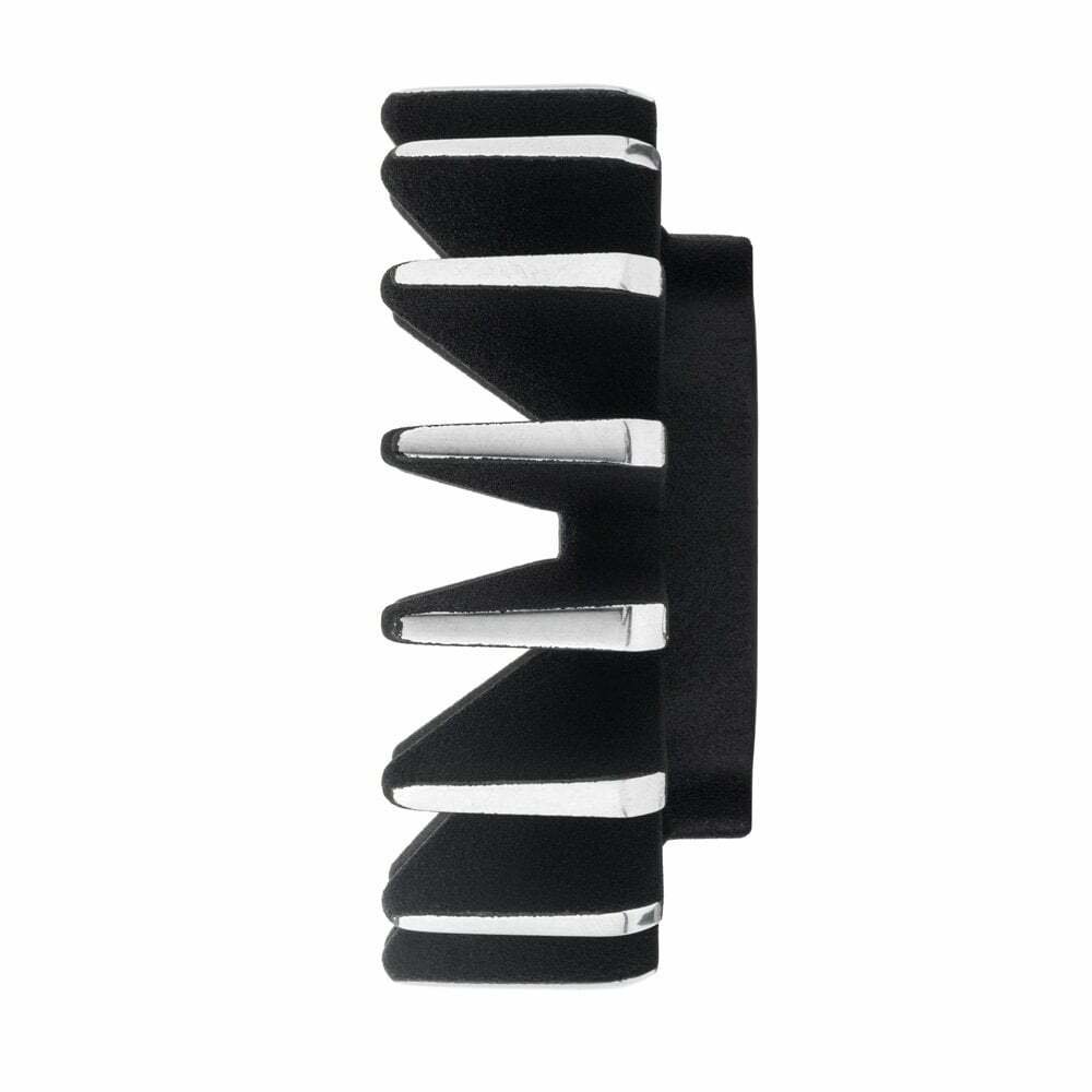 Motone 氣冷凱旋專用 排氣管 散熱 鰭片 - 黑銀