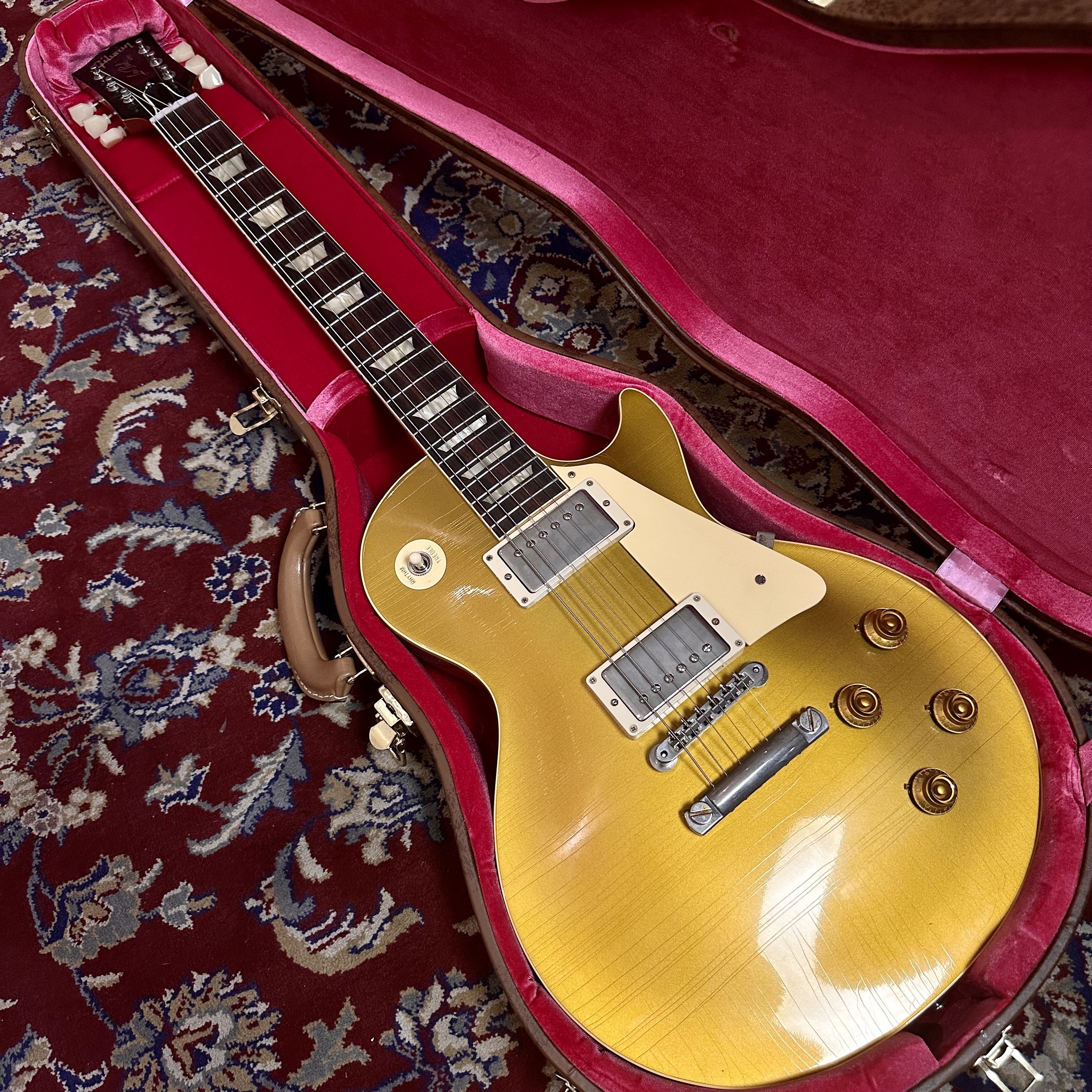 Gibson 【USED】GIBSON Custom Shop MURPHY LAB 1957 Les Paul Standard Ultra Light Aged Gold Top — 三峽吉他 / Bass