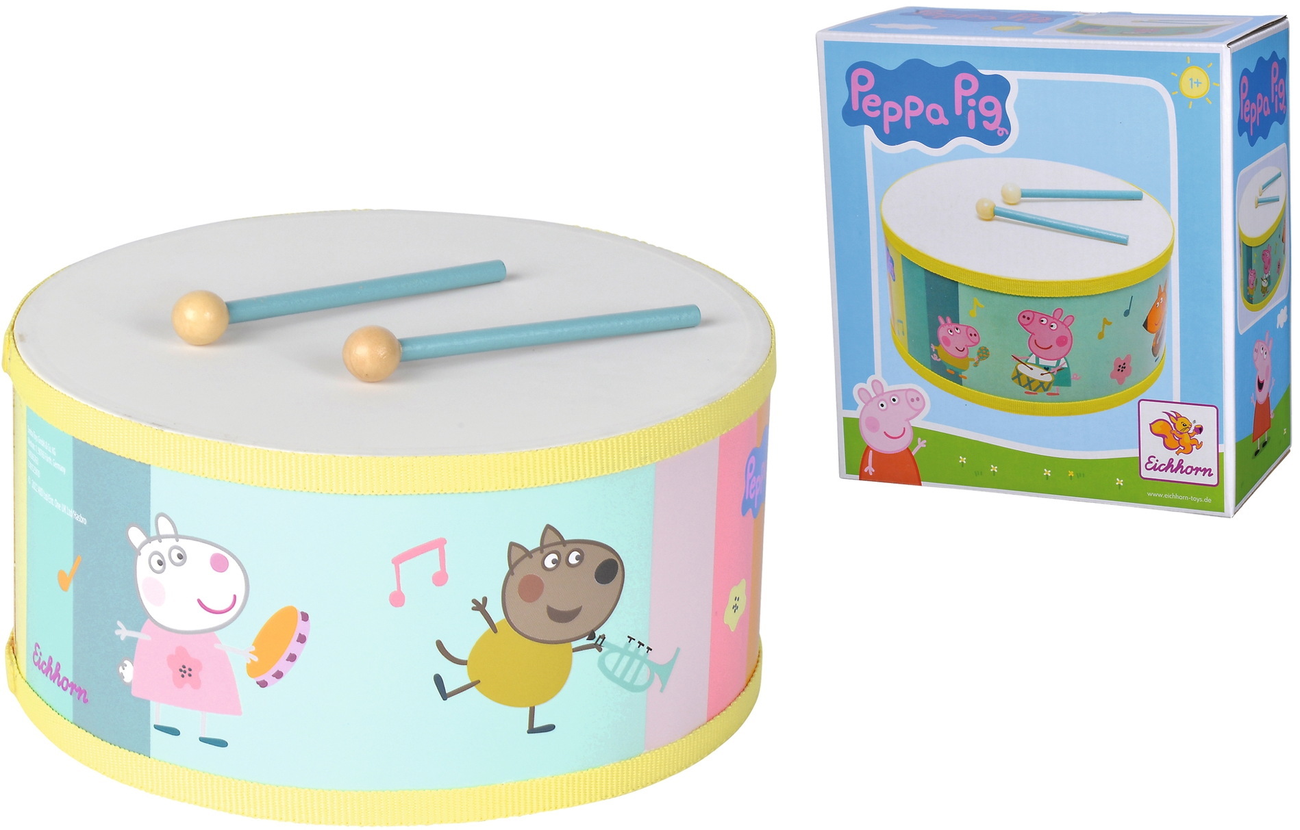 《 Peppa Pig 》 粉紅豬小妹 - 造型小鼓