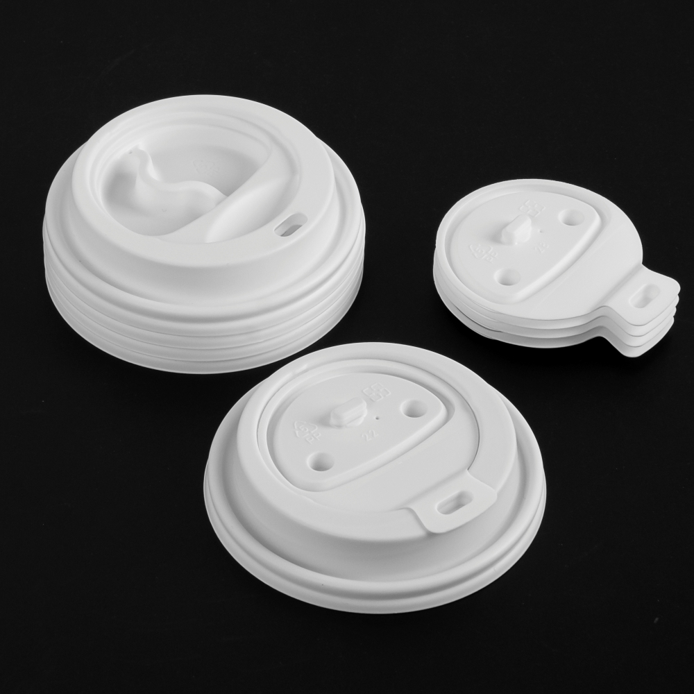 PP防漏杯蓋 90口徑 白色