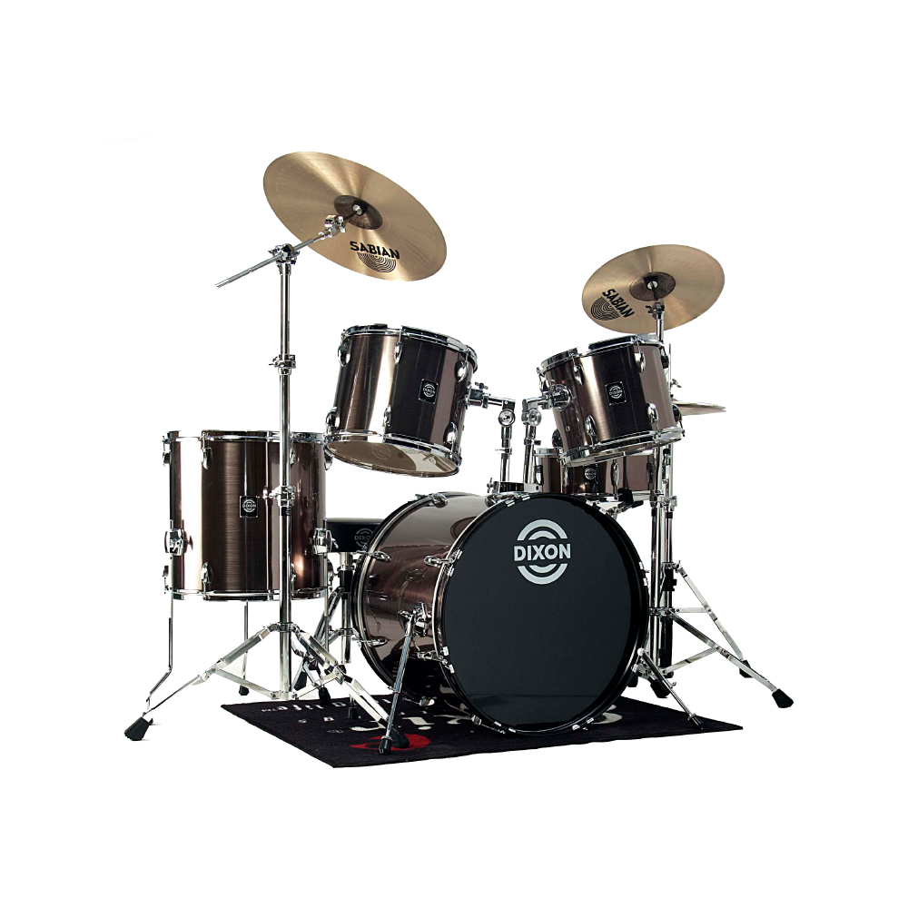 小鼓　革一組 DIXON JET SET 旅行/宅練鼓組（黑綠/藍白/藍黃）DXPD-J-PODJ516(BG/BW/BY)