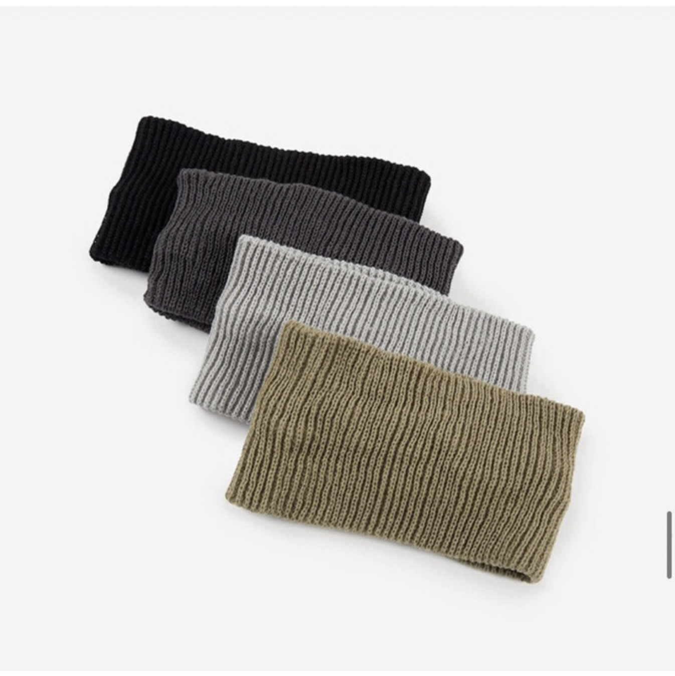 🇰🇷韓國 Raucohouse Y2K 素面針織頭帶 配件 針織 頭戴 素面