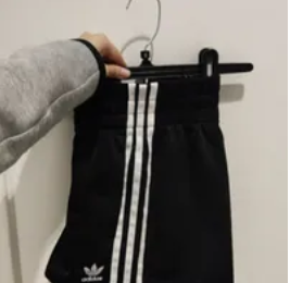 [S] ADIDAS 3 STR SHORT,BLACK,, IB7426 (SAD69)