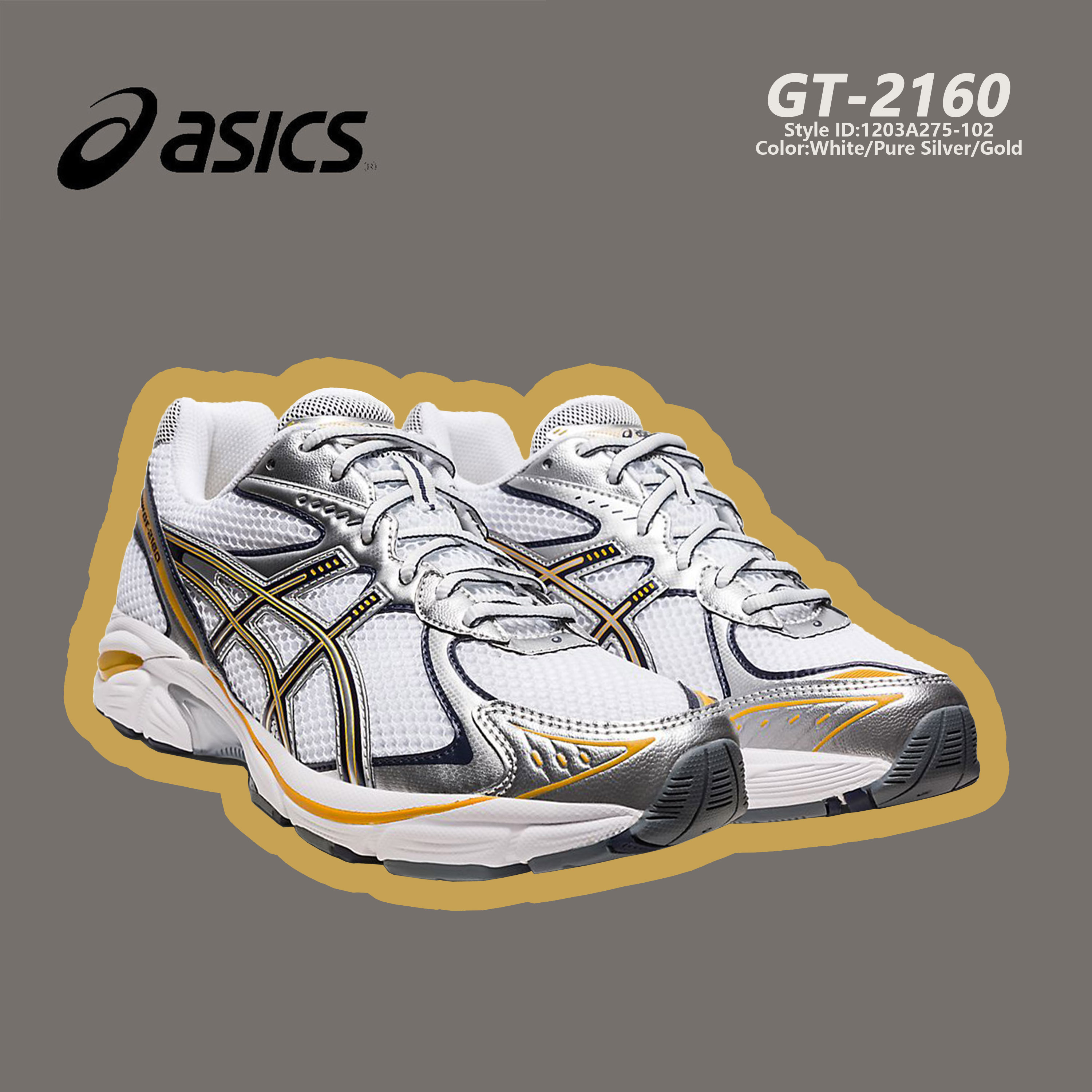 ASICS GT-2160 / White Pure Silver