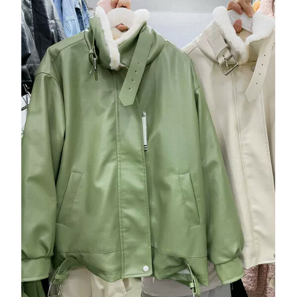 Cotton-clad pie overcomes lamb wool jacket short coat