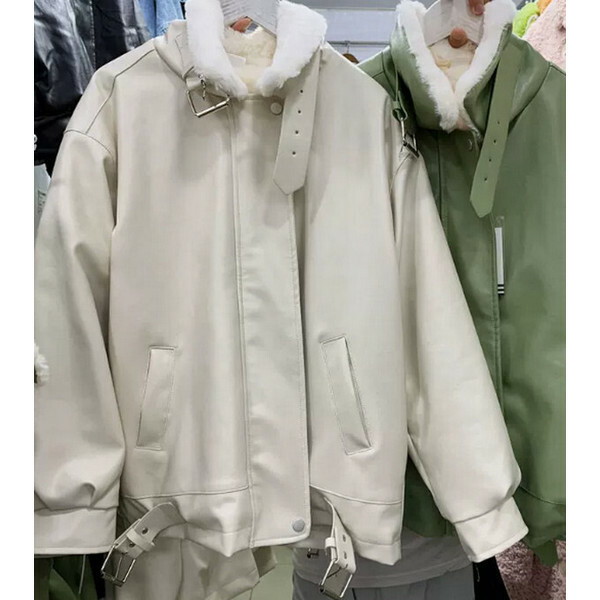 Cotton-clad pie overcomes lamb wool jacket short coat