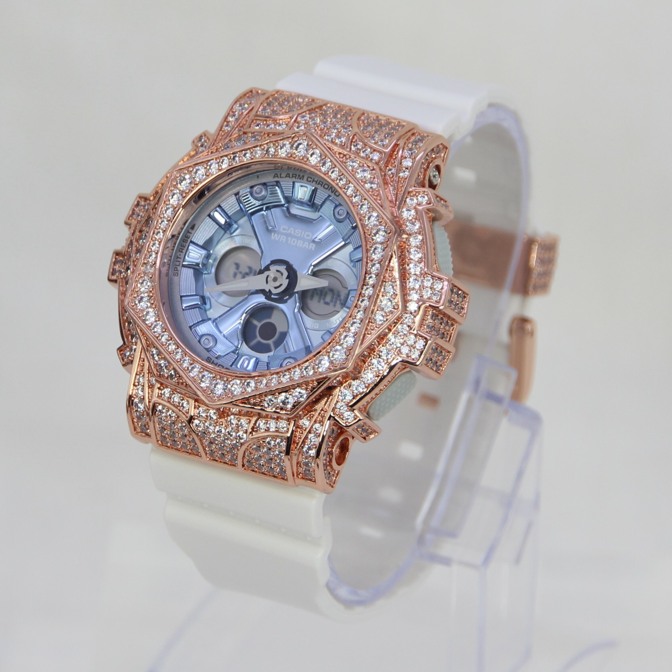 玫瑰金 改裝手錶 BA-130-7A2 - 玫瑰