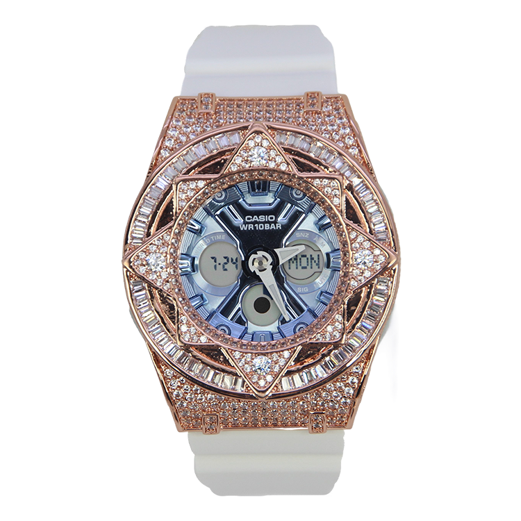 玫瑰金 改裝手錶 BA-130-7A2 - 魔法星