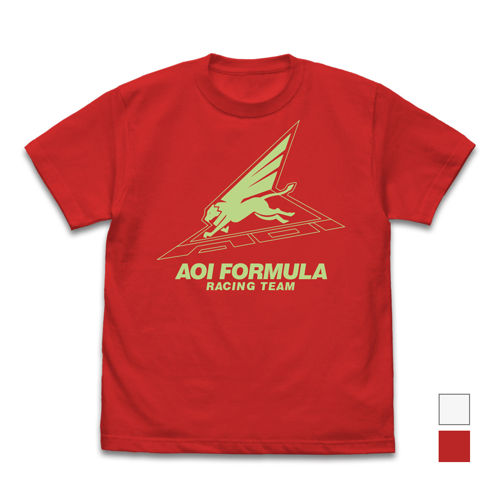 Cospa 1020 アオイフォーミュラ Tシャツ [新世紀GPXサイバーフォーミュラ] HIGH RED