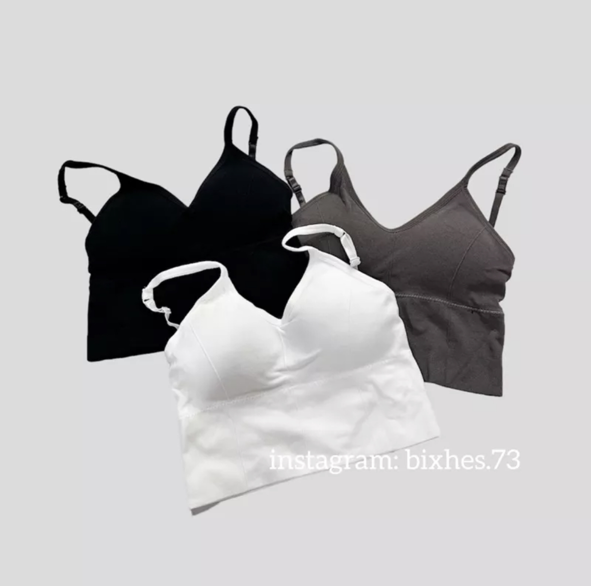 帶墊後大U背心(C00042)