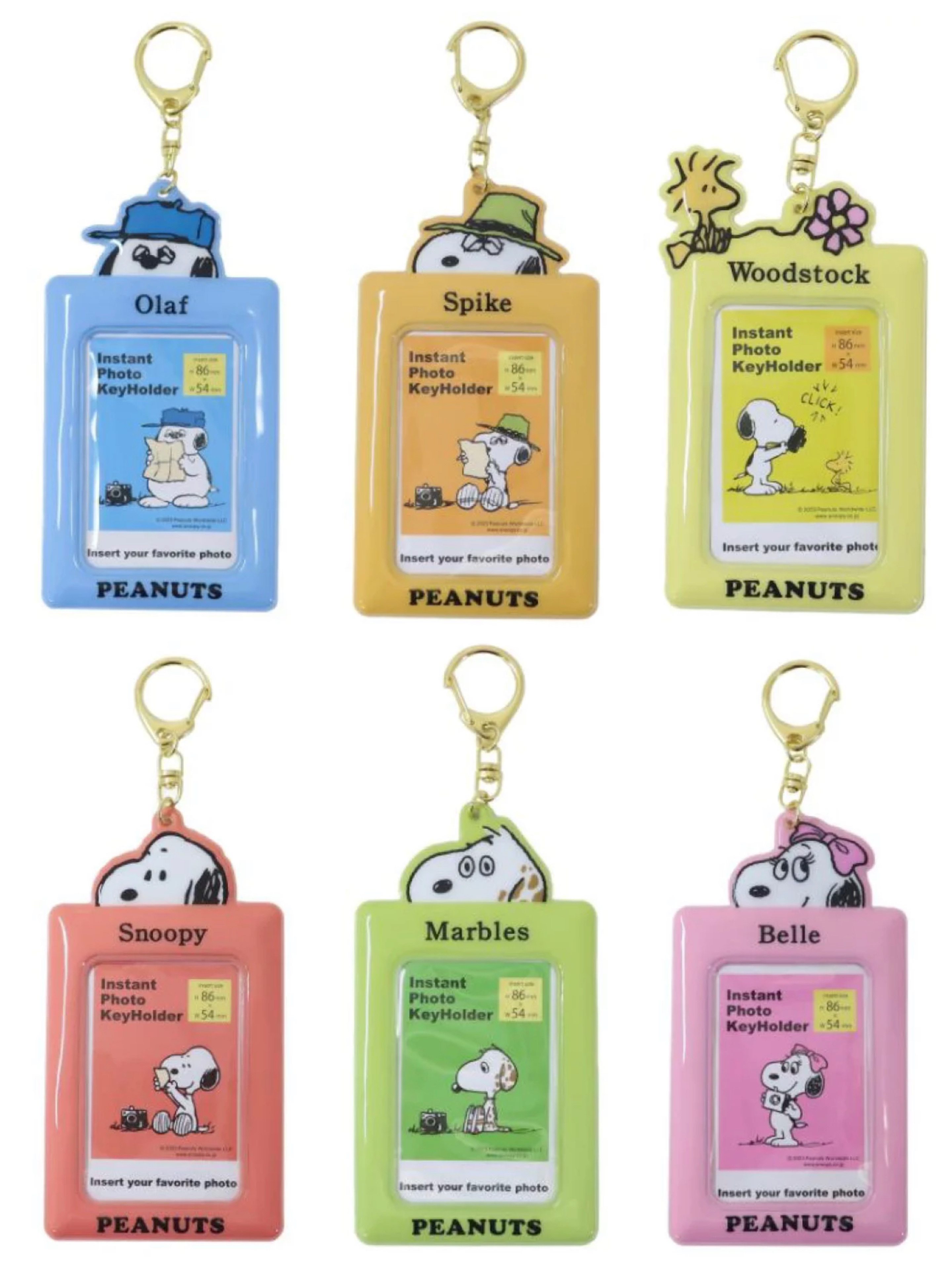 預訂 Snoopy 卡套匙扣（全6種）