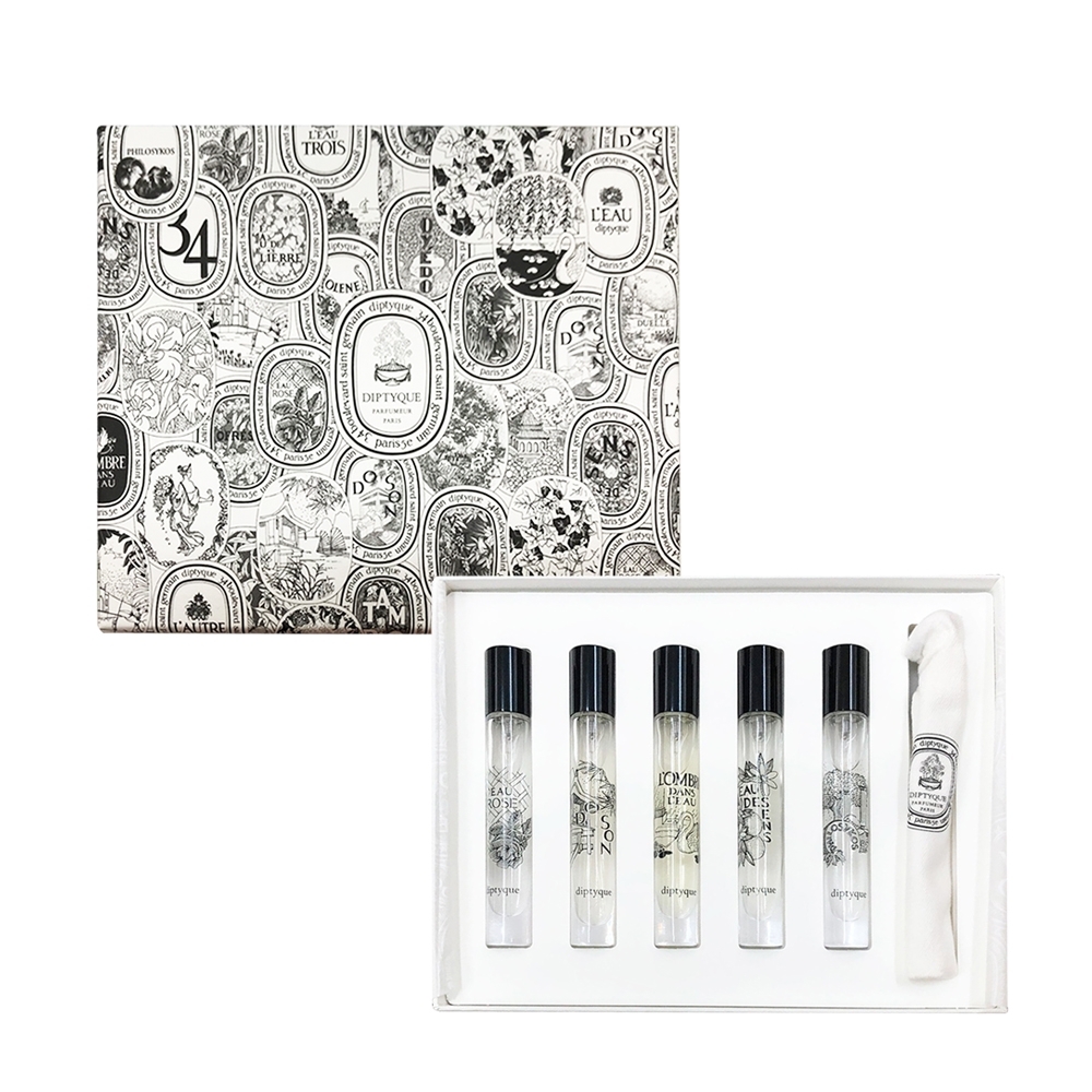 diptyque 感官之旅淡香水套組7.5ml五入禮盒