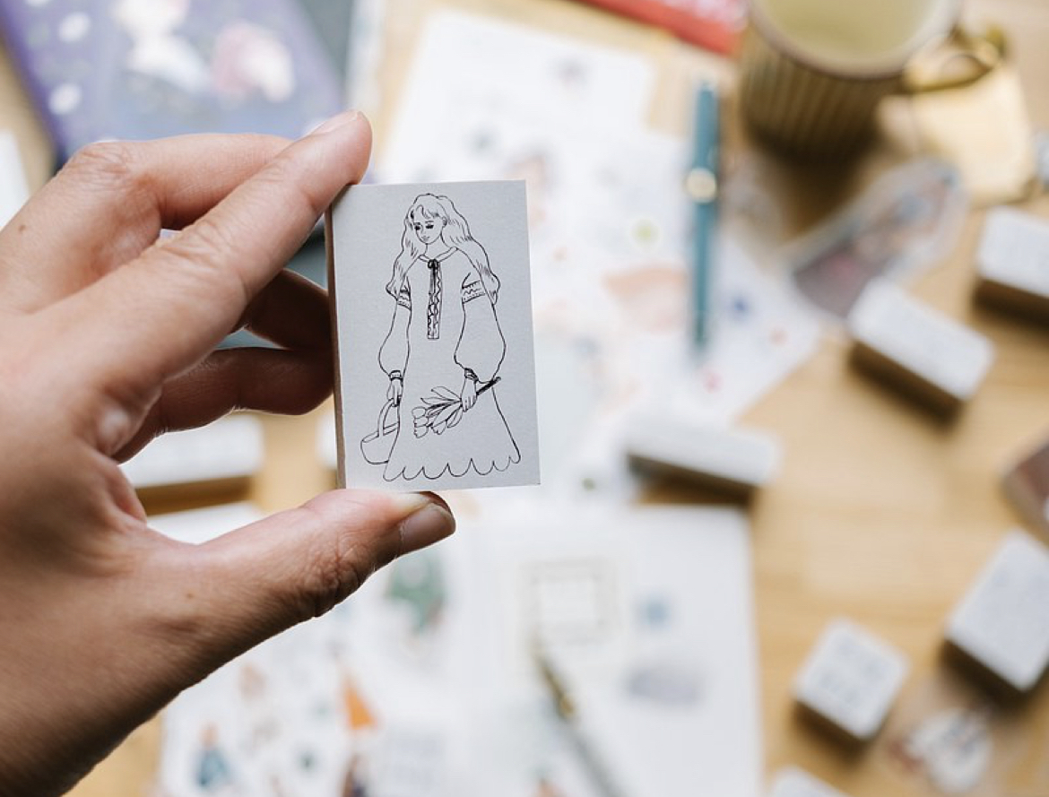 四季女孩 木頭印章｜甜蜜生活La dolce vita 臺灣