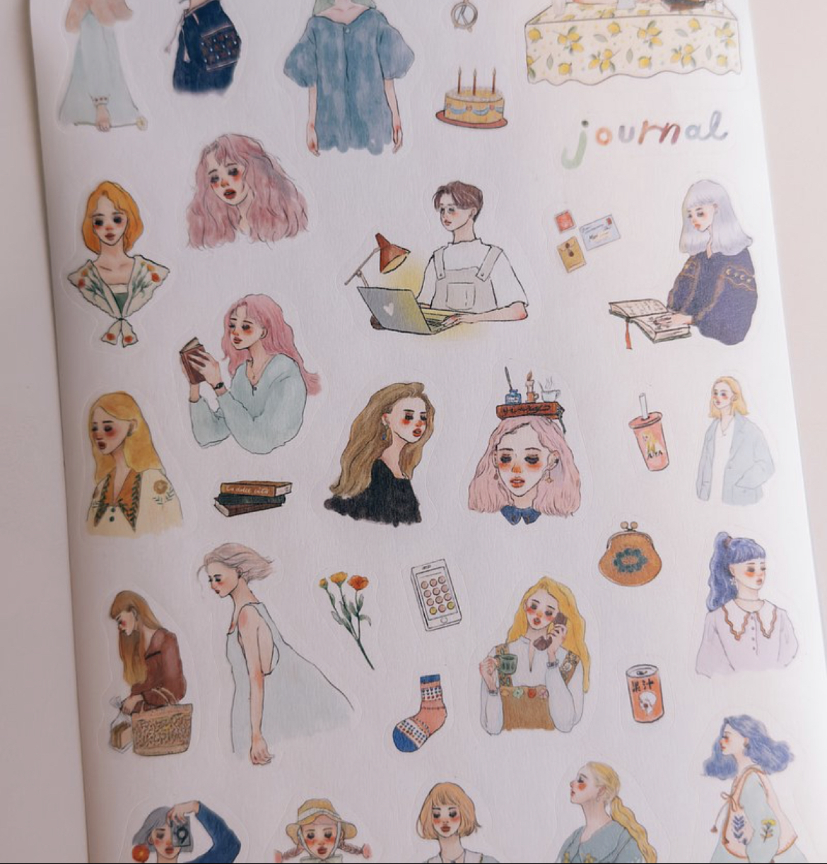 美好的存在 和紙貼紙 A5｜甜蜜生活 La dolce vita  臺灣