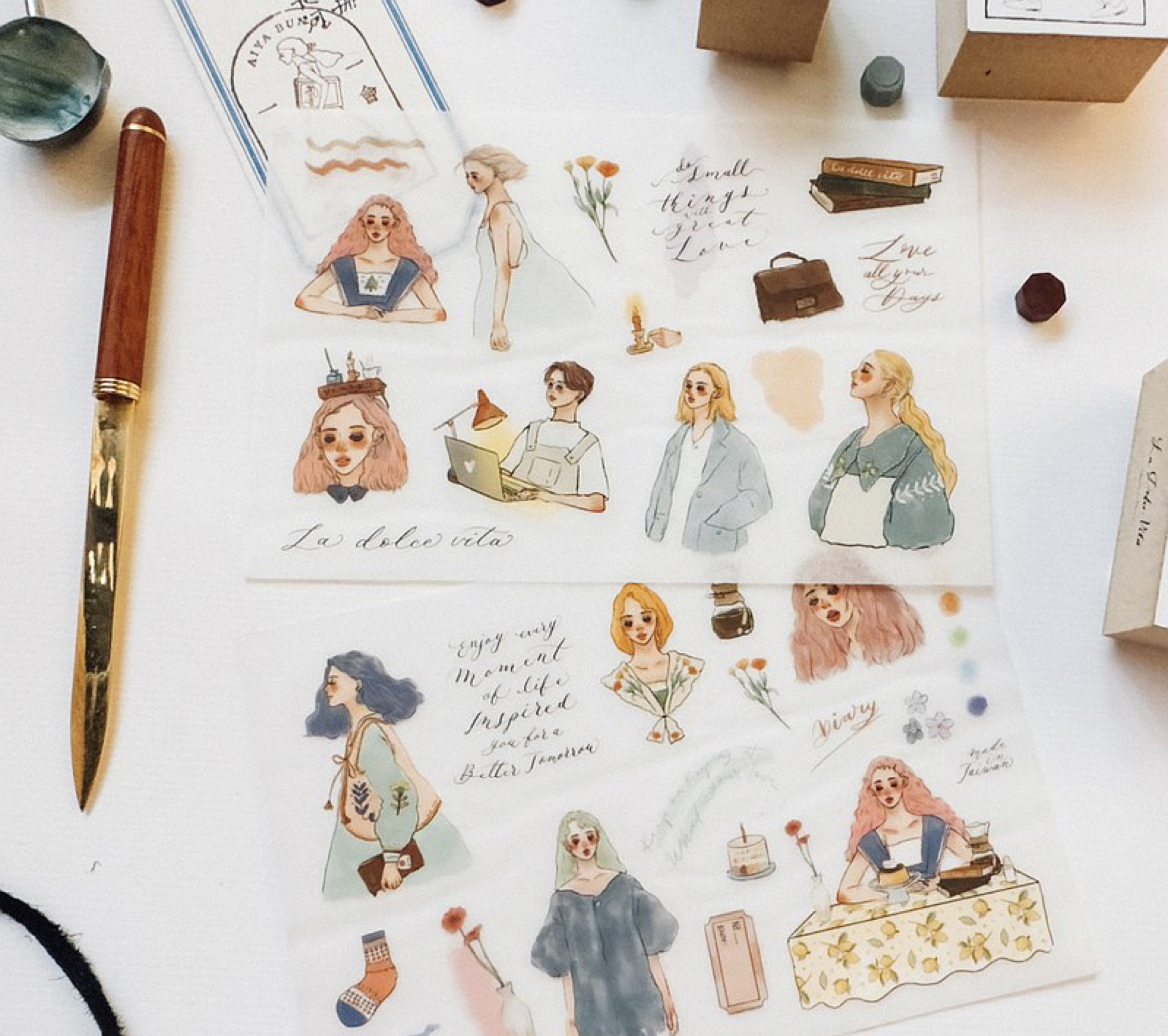 每一天都是全新 轉印貼紙｜甜蜜生活 la dolce vita 臺灣