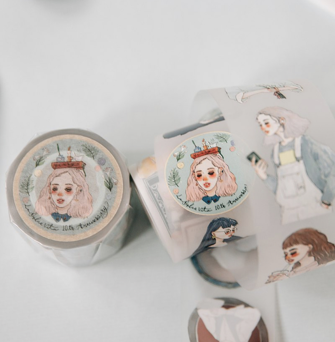 甜蜜生活 十週年紀念 霧面PET膠帶｜甜蜜生活La dolce vita 臺灣