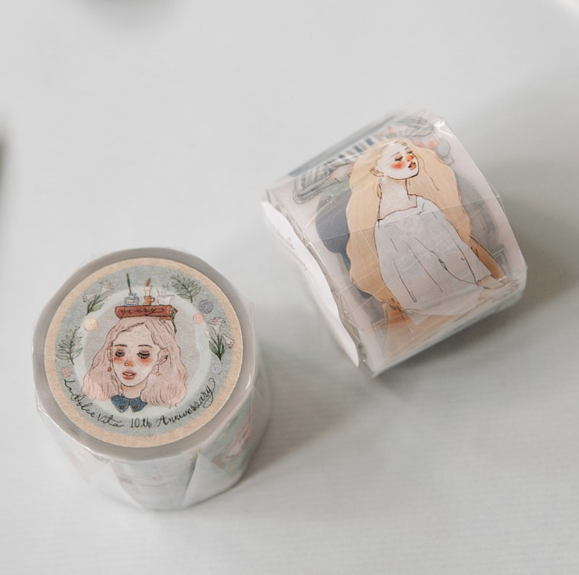 甜蜜生活 十週年紀念 霧面PET膠帶｜甜蜜生活La dolce vita 臺灣