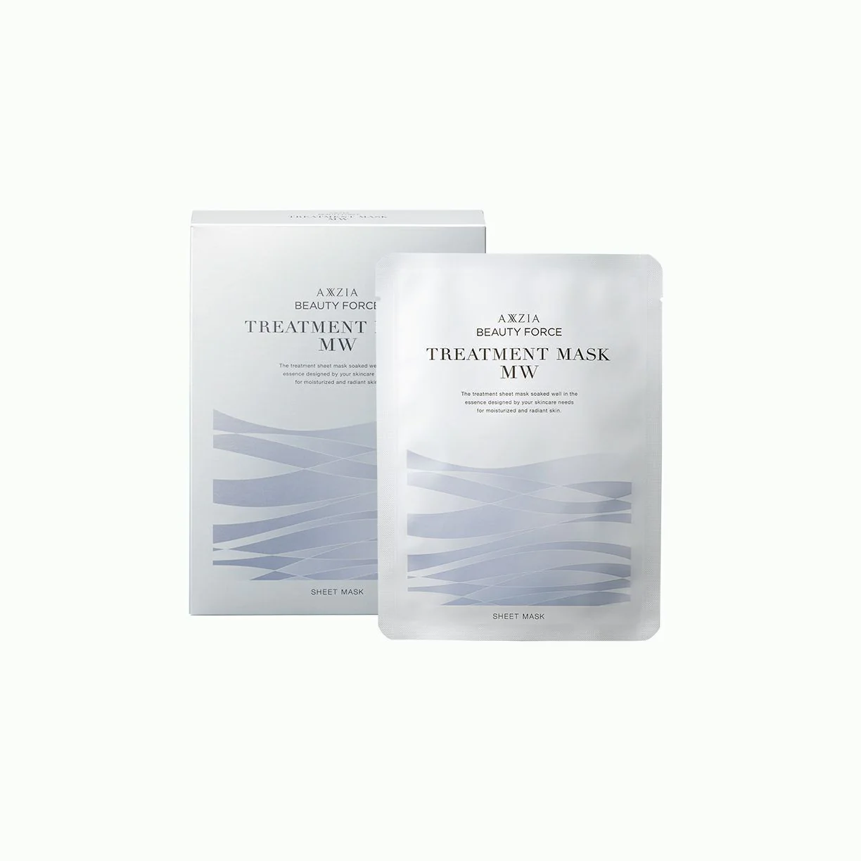 AXXZIA Beauty Force Treatment Mask MW 保濕亮澤緊致面膜 7枚入