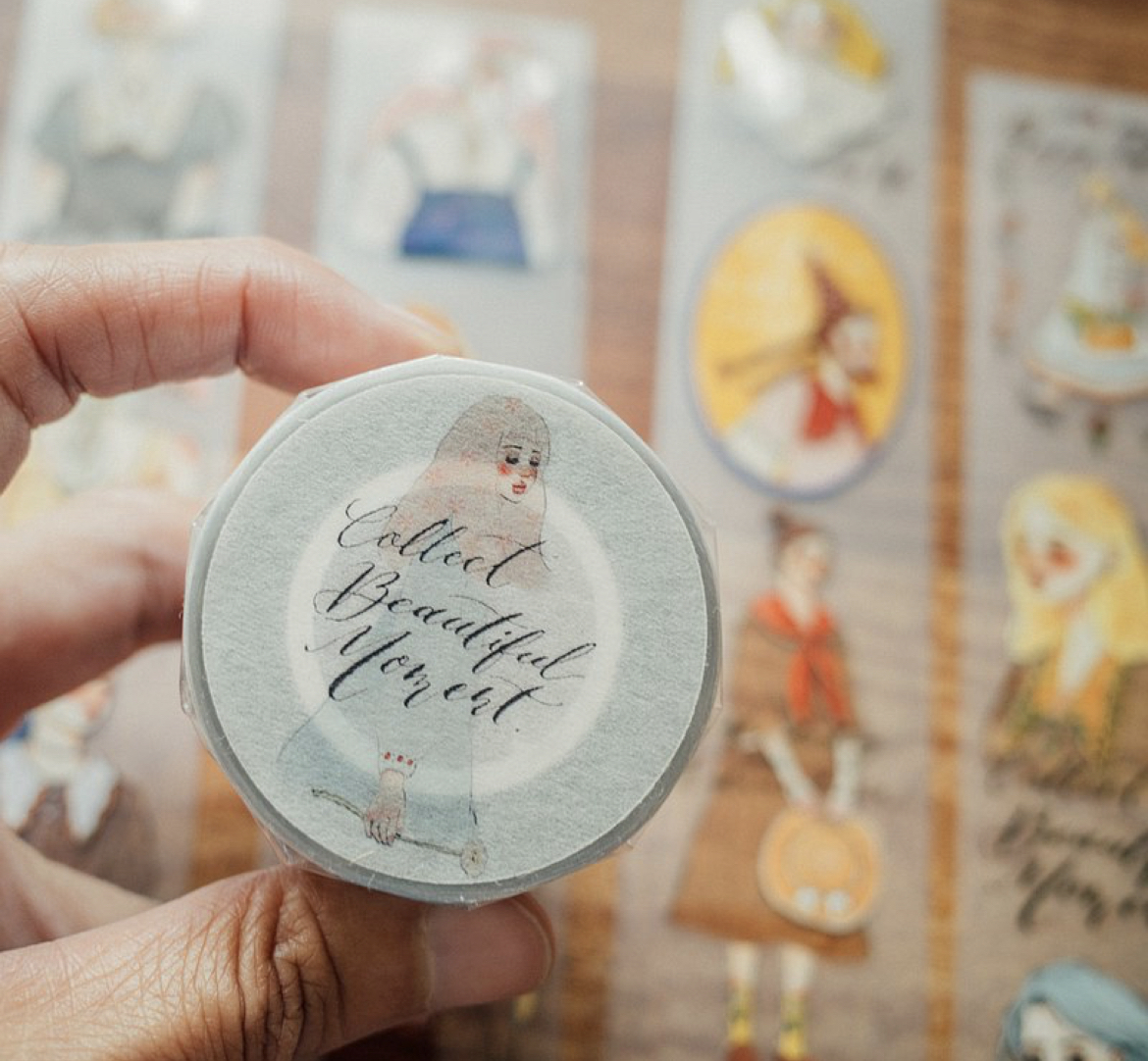 百花之歌 霧面PET膠帶｜甜蜜生活La dolce vita 臺灣