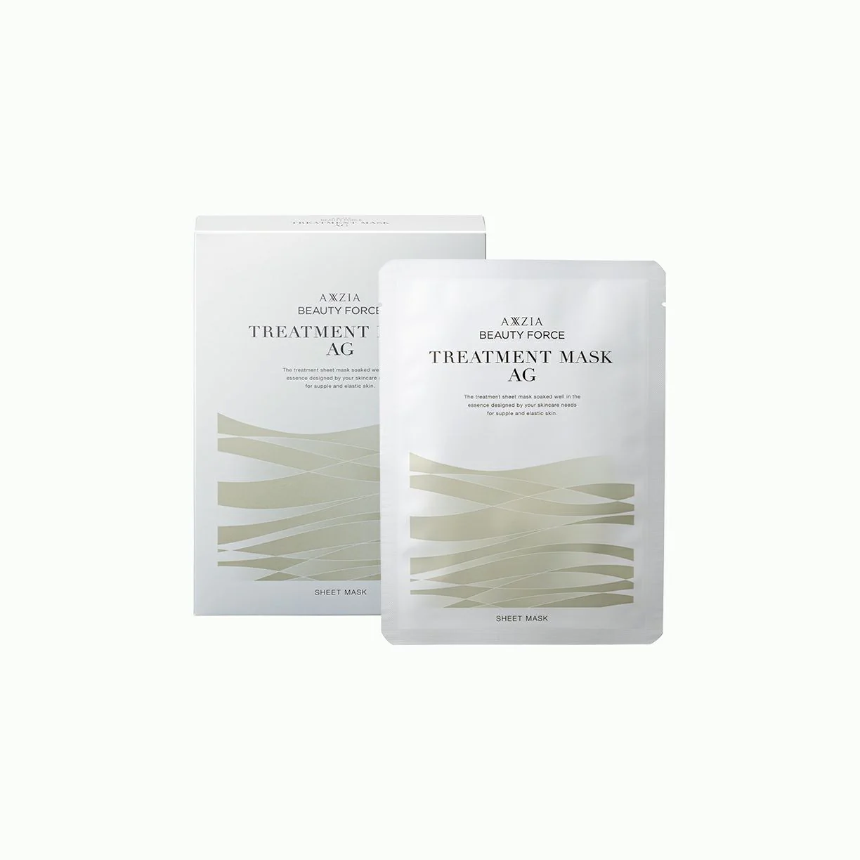 AXXZIA Beauty Force Treatment Mask AG 抗衰老保濕面膜 7枚入