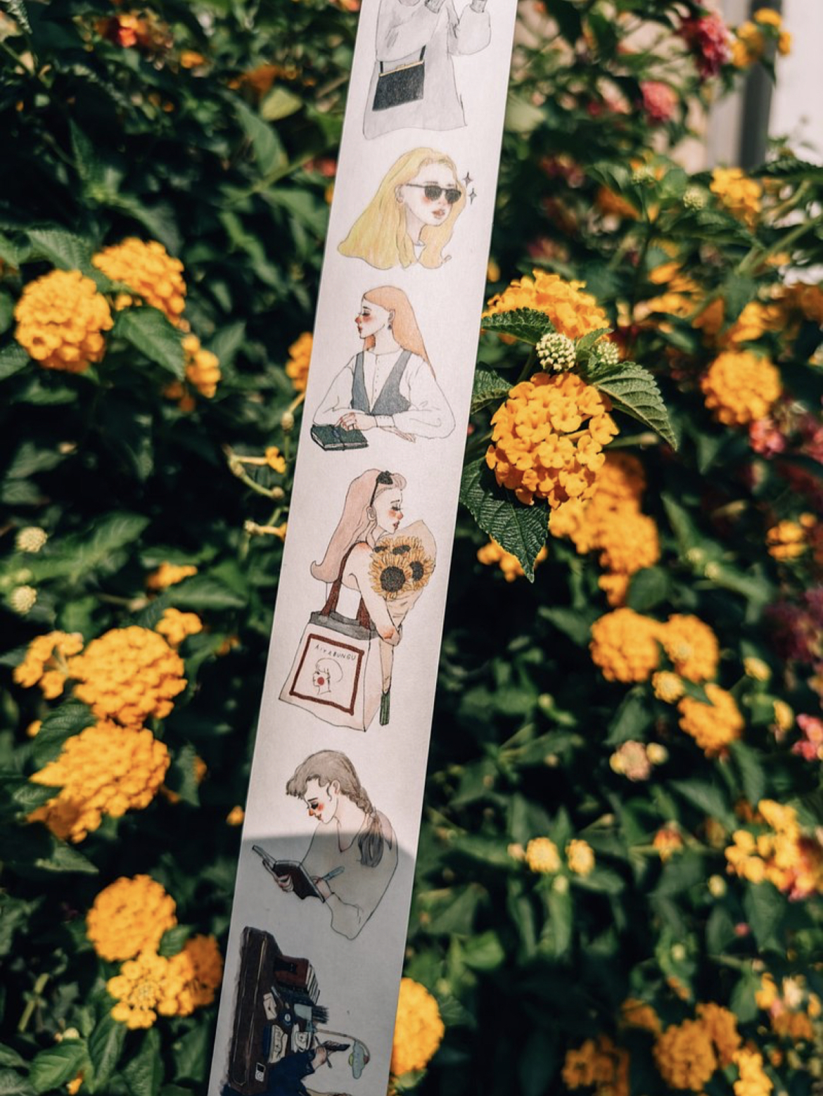 甜蜜生活 風和日麗紙膠帶