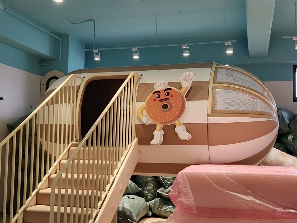 聖瑪莉丹麥麵包莊園 樓梯