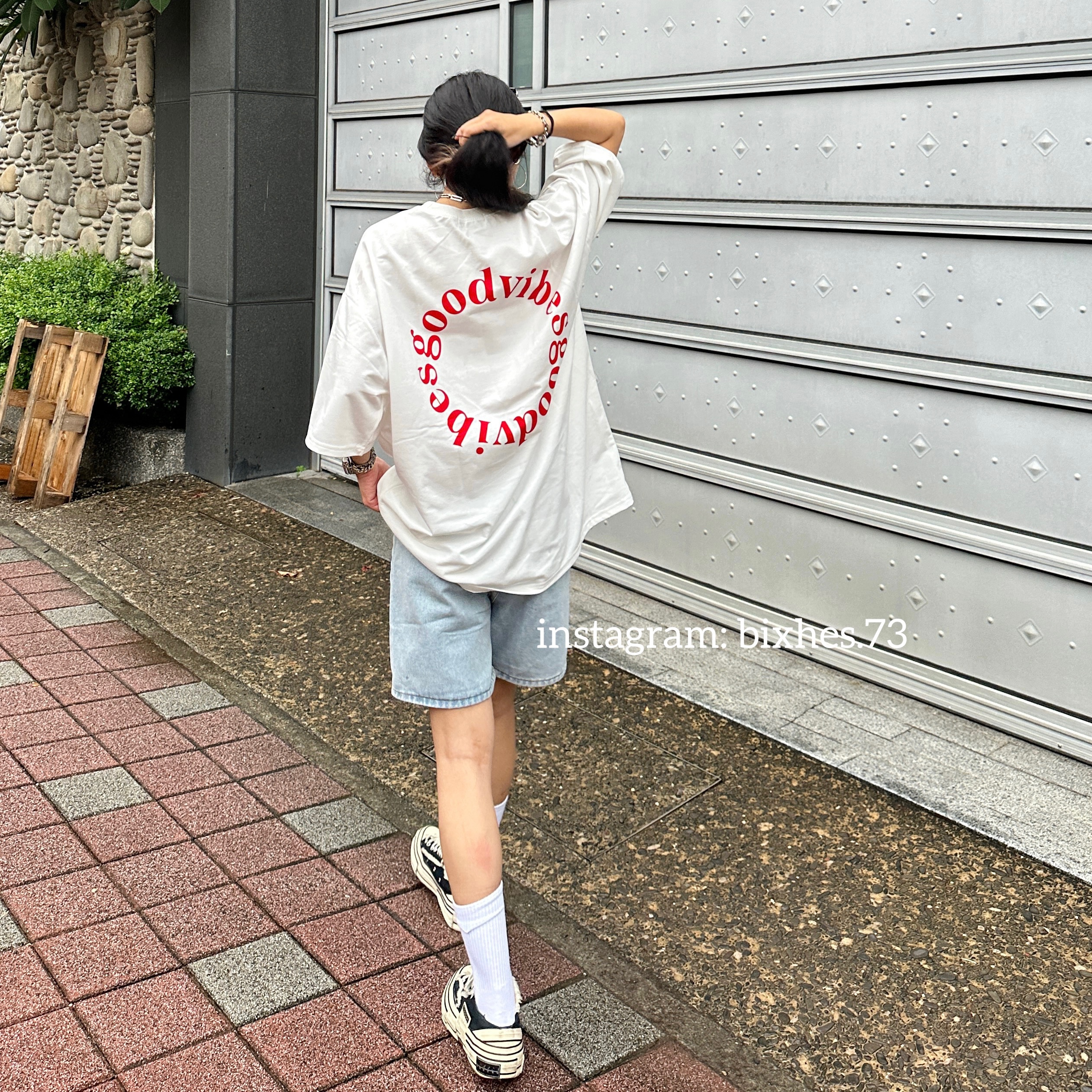 Goodvibe寬鬆短T(A00027)