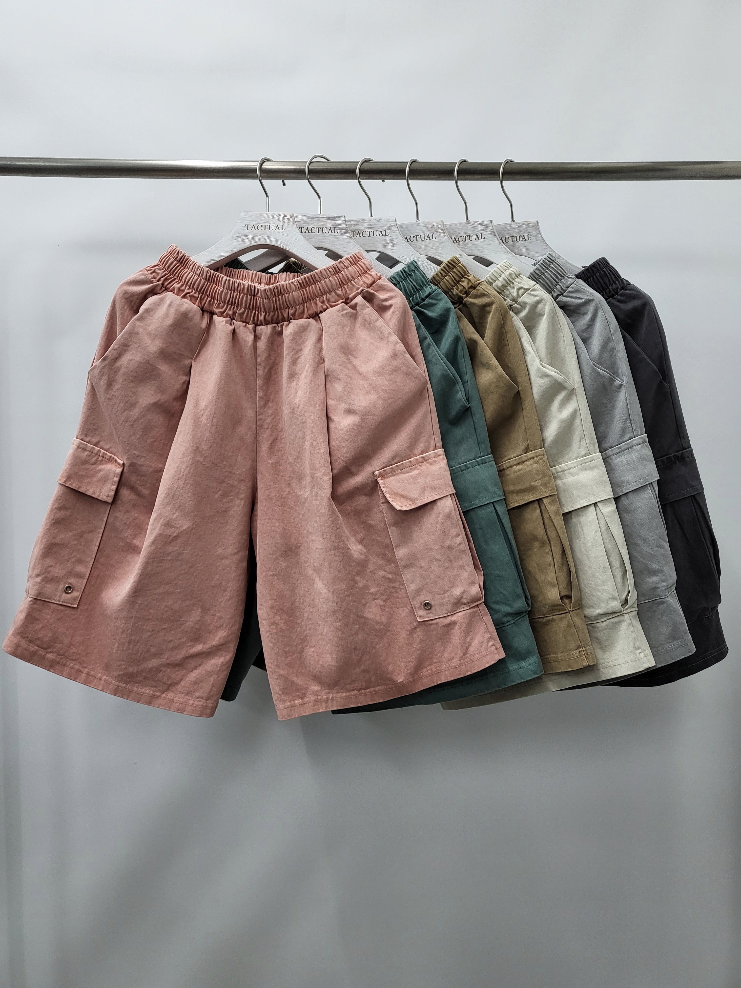 洗水工裝短褲 P2523