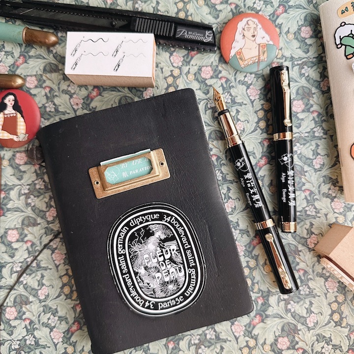 愛治文具房 老派復古短鋼筆 鋼琴黑 8週年新色