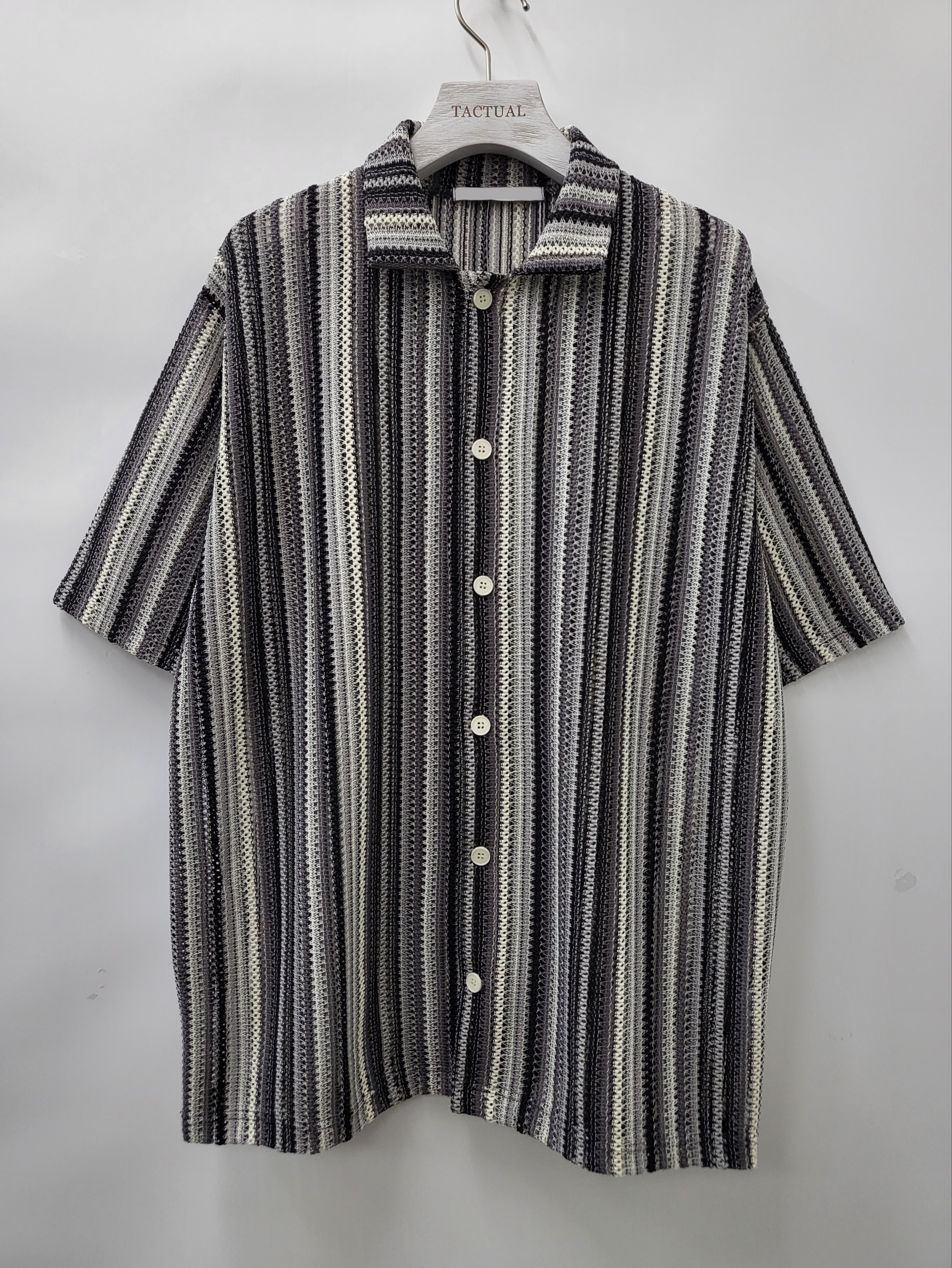 條紋短袖恤衫 S2120