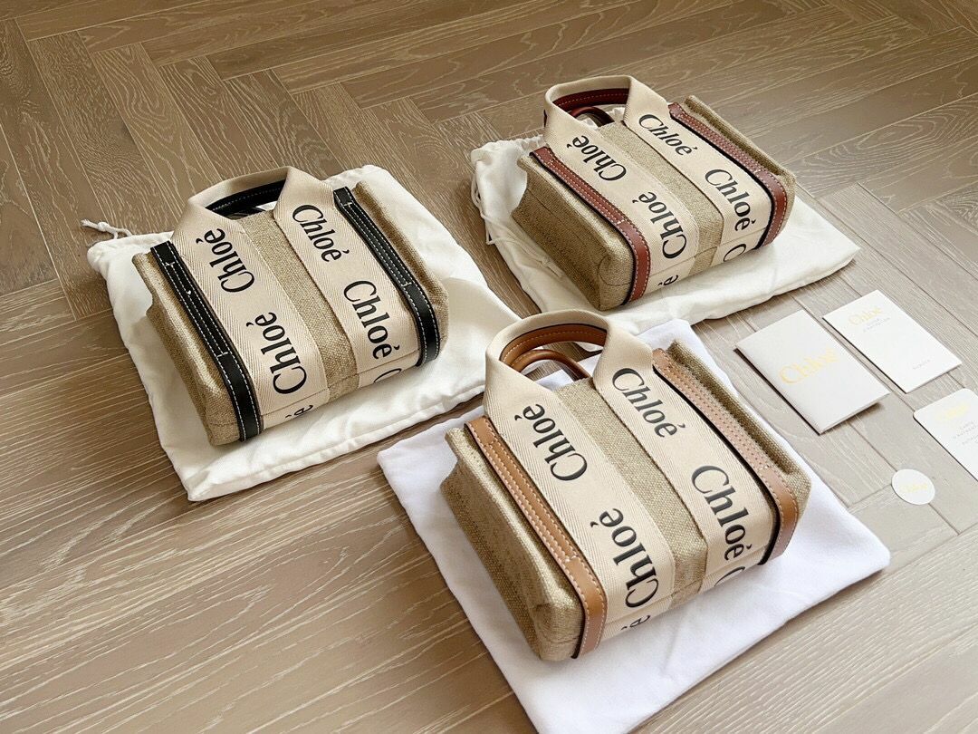 Chloe -Woody mini tote