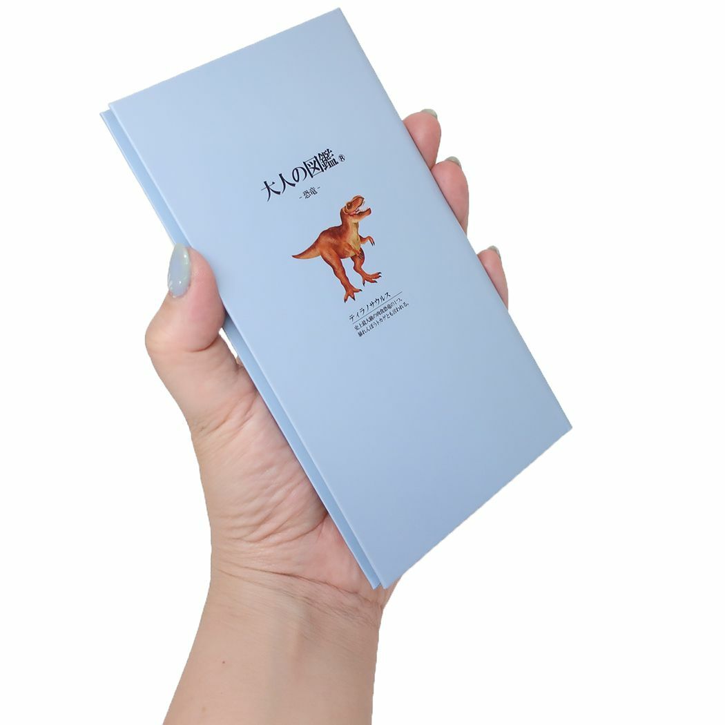 恐龍 點陣硬殼筆記本 測量野帳 大人的圖鑑｜日本KAMIO JAPAN