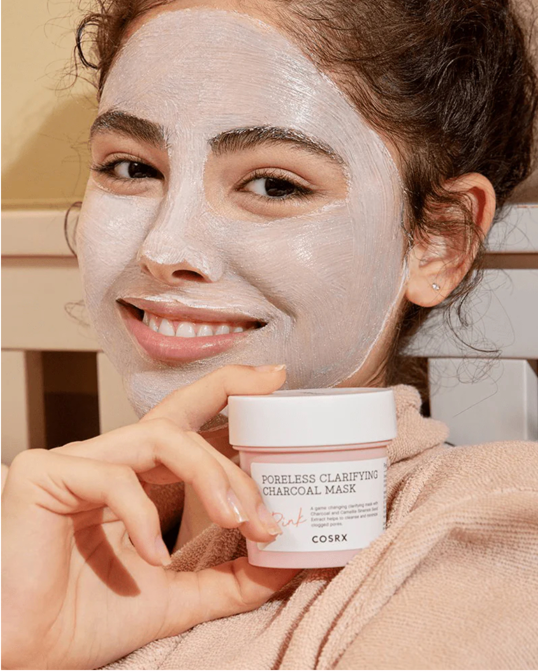 《現貨》COSRX Poreless Clarifying Charcoal Mask Pink