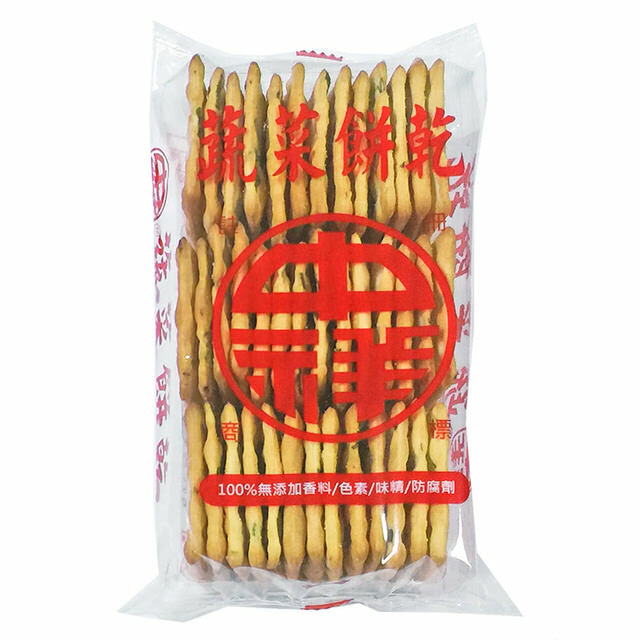 【中祥】蔬菜蘇打餅135g