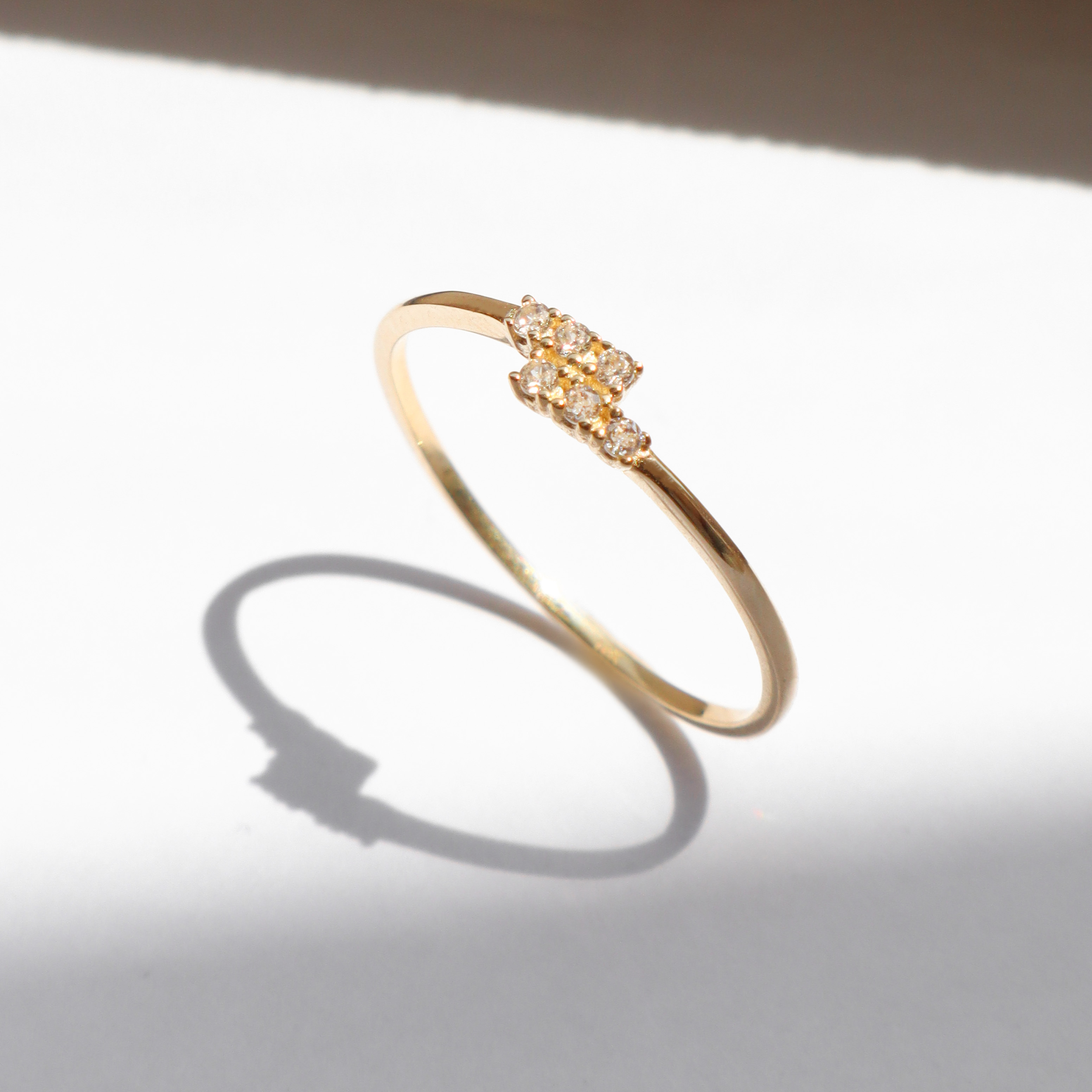 10K/微光環繞戒指