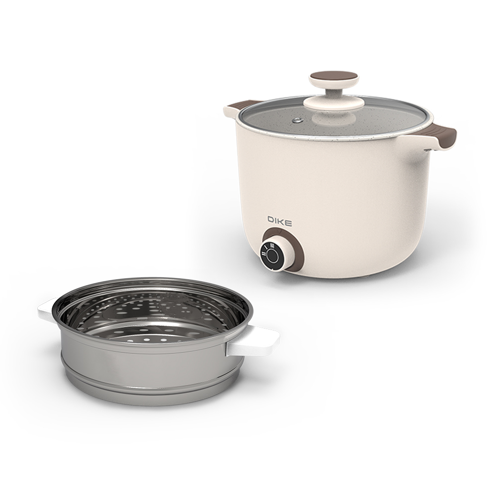 HKE101 雙耳造型陶瓷蒸煮美食鍋