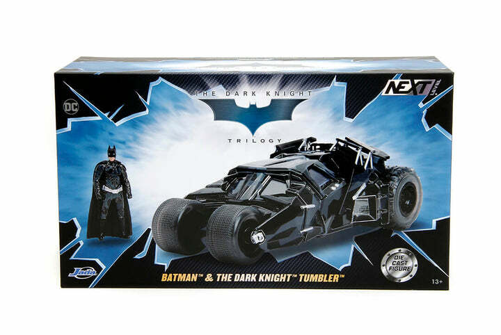 行版 [Jada Toys]《蝙蝠俠 黑夜之神》1:24 蝙蝠俠戰車 & 2.75"蝙蝠俠 TUMBLER BATMOBILE & BATMAN