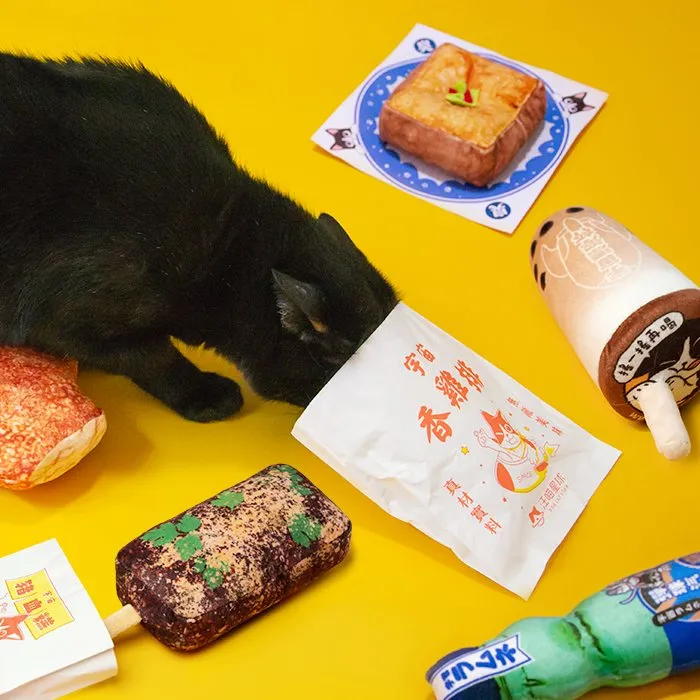 DogCatStar Cat Mint Toy Chicken Cutlet