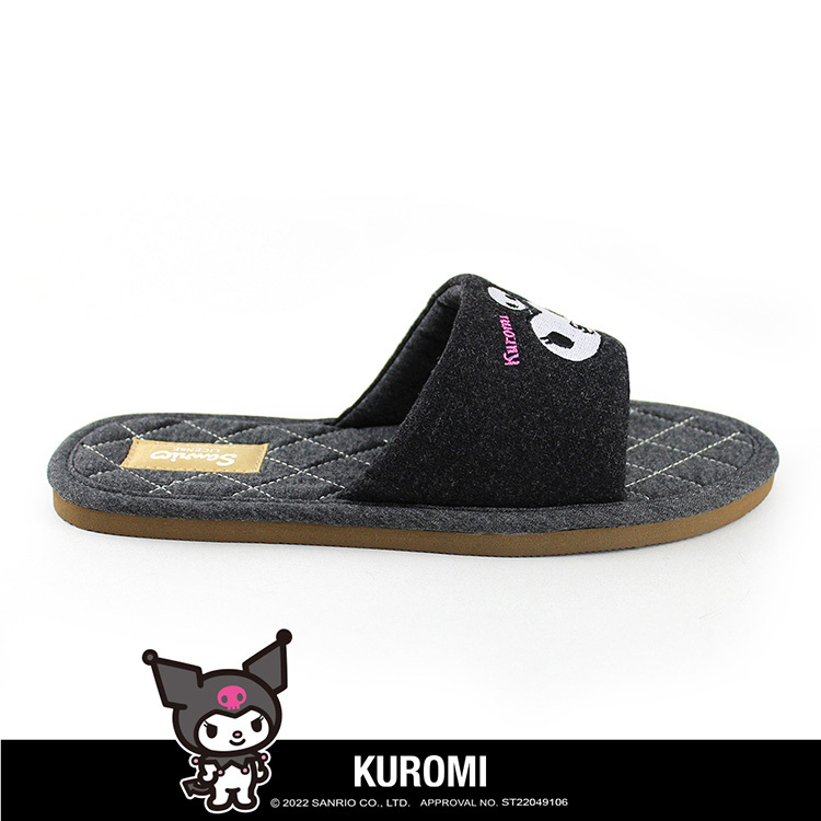 Paidal x Kuromi酷洛米一片式高級室內拖鞋