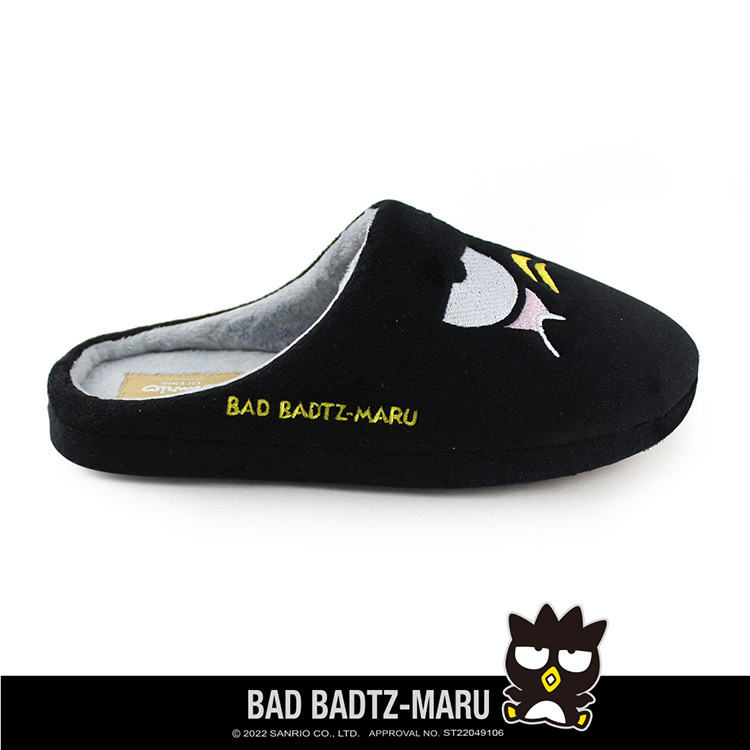 Paidal x Bad Badtz-maru 酷企鹅XO毛絨室內拖鞋-女款