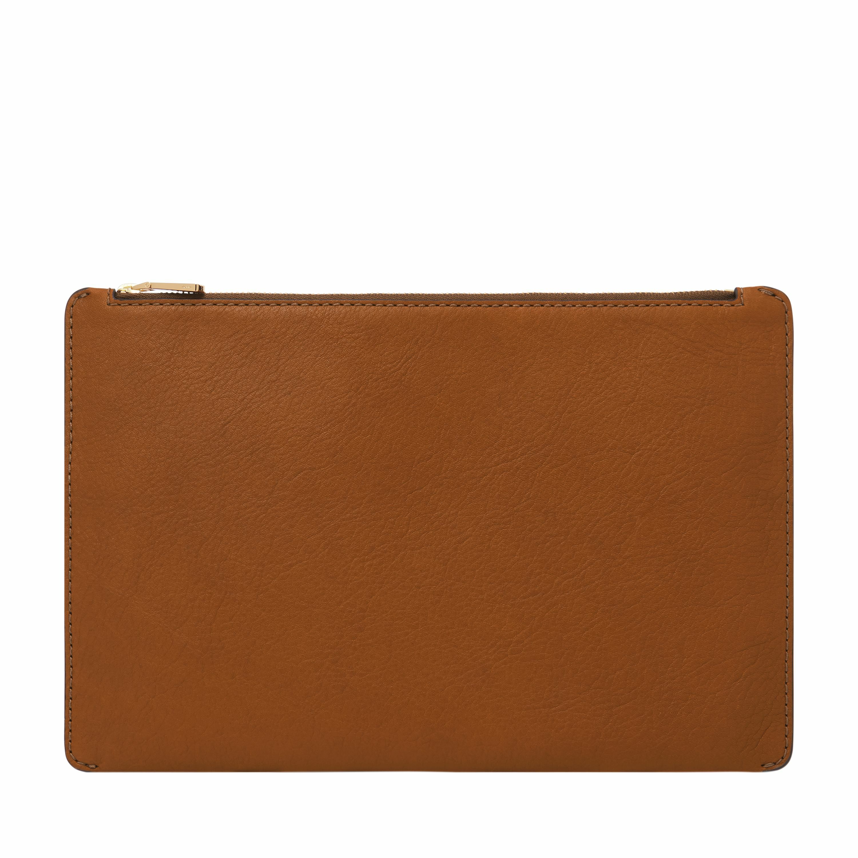 Gift 真皮收納包-金棕色 SLG1583216