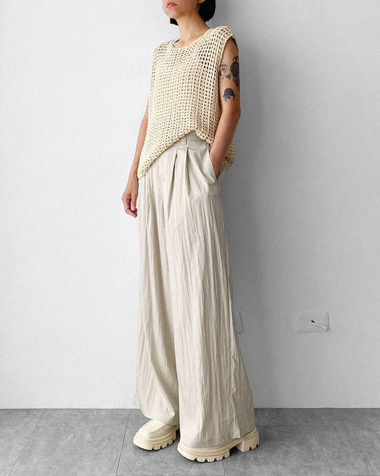 MFV-2361 鏤空針織背心