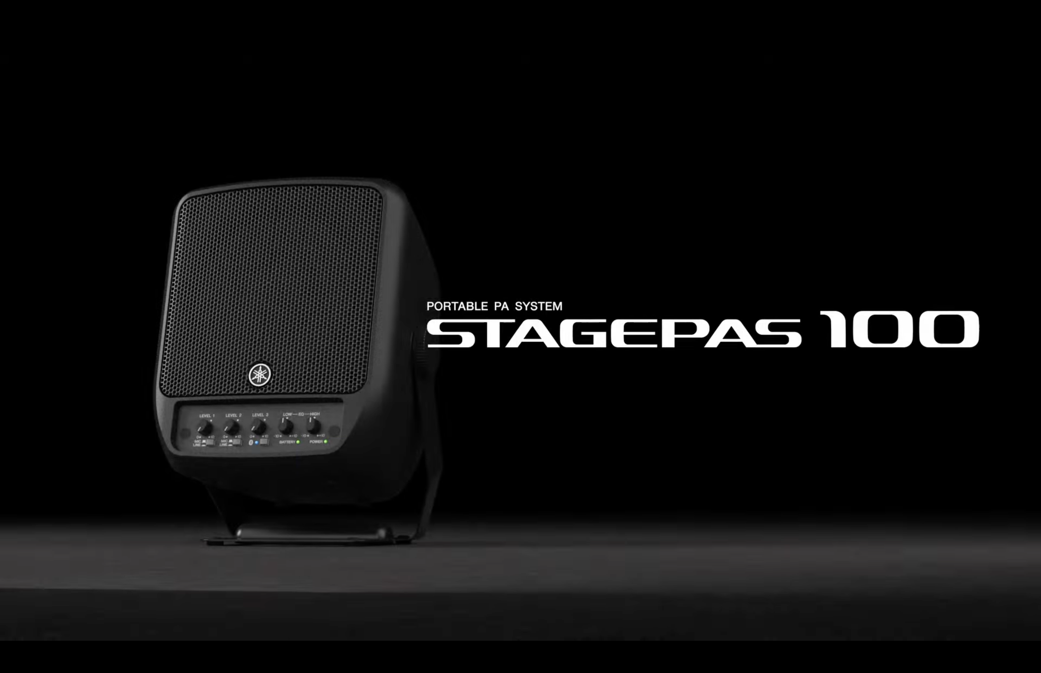 【現貨供應中】 YAMAHA STAGEPAS 100BTR 可攜式PA系統 100W 內建電池