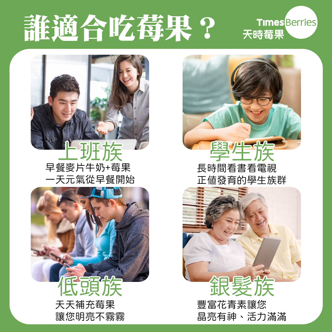 需要花青素的都需要補充莓果，常吃莓果活力滿滿 ∣ 天時莓果