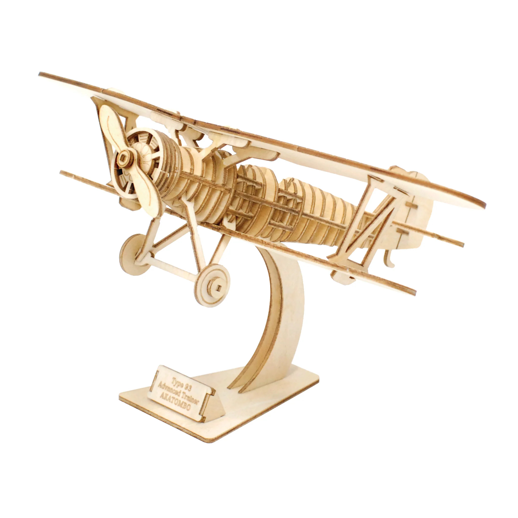 Jigzle 3D Plywood Puzzle - Biplane