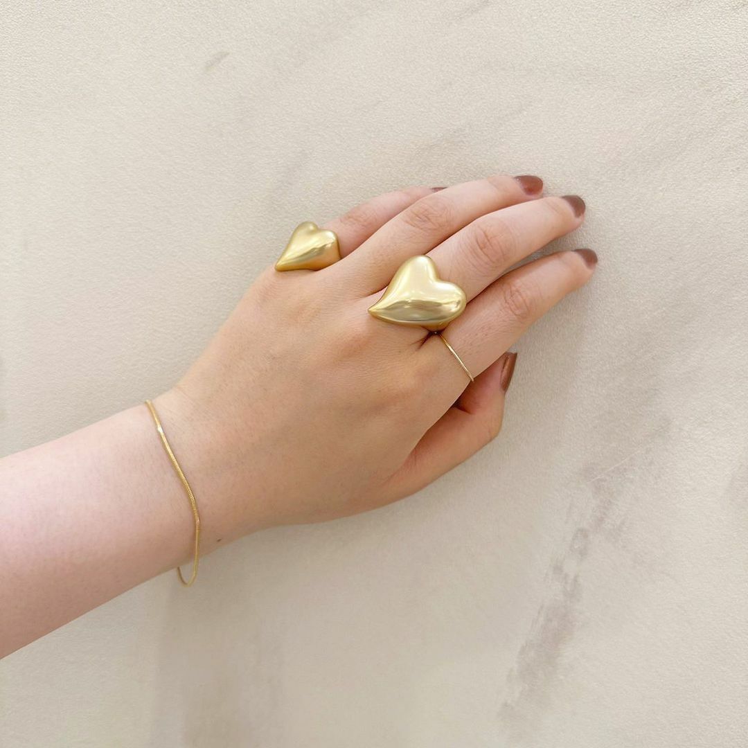 SOIERIE / Heart pinky ring