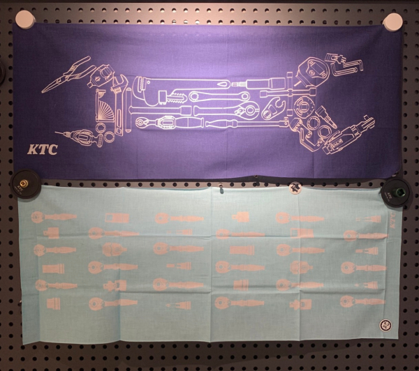 KTC 手工具插畫風格 裝飾掛布
